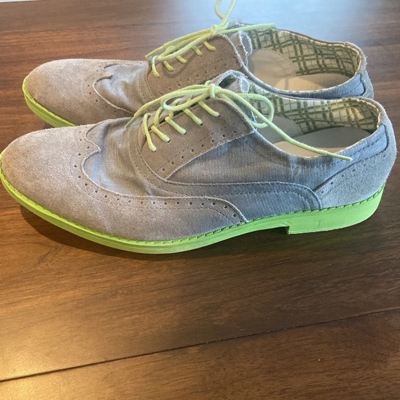 Hey Dude Shoes Hey Dude Vinci Wingtip Lace Up Oxford Lightweight